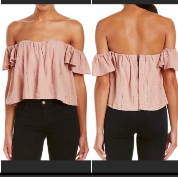 Astr Tops - ASTR the Label Amara off the shoulder top